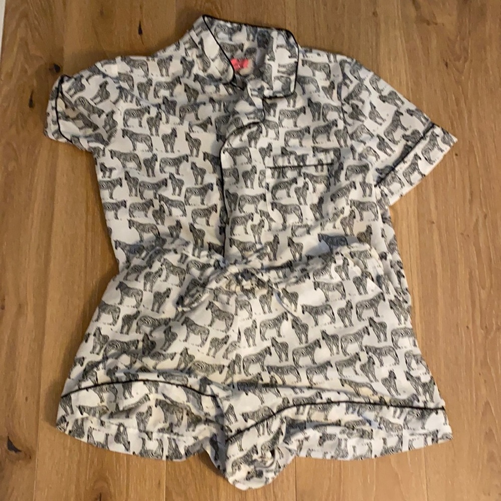 Zebra pajama set